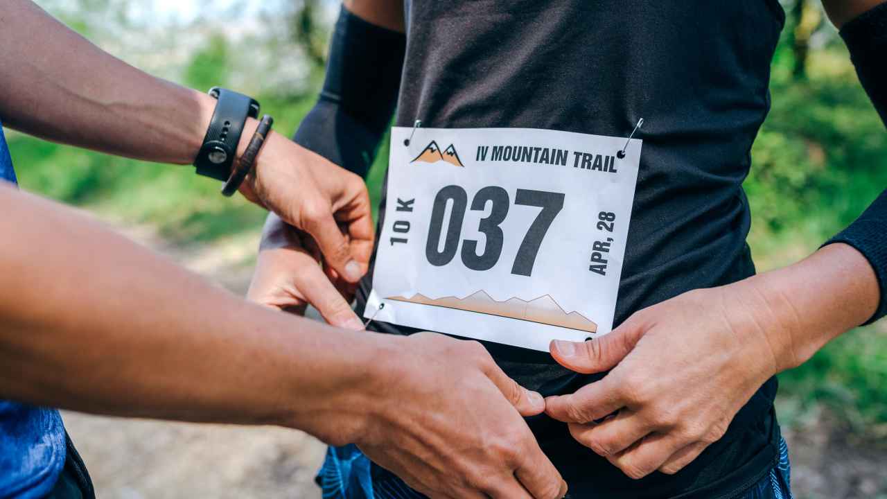 Custom Waterproof Race Bib