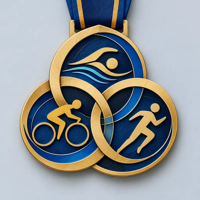 Three Ways Forward medal design — front view