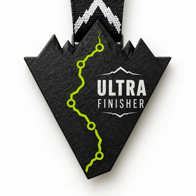 Ultra Form 100 medal design — back view