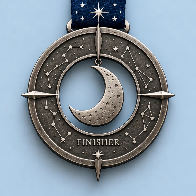 Night Navigator medal design — back view